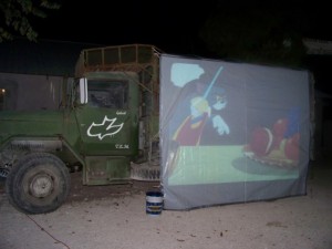 Gabriel the portable cinema