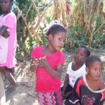 Children in village Children in village
