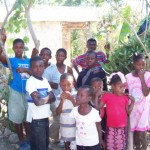 Children in village Children in village