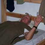 Joe ready for bed