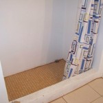 Bathroom with shower tile