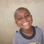 Happy little boy