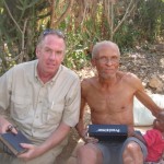 Chuck with Slyvest listeing to Proclaimer
