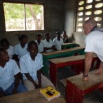 Karl teaching at school Karl teaching at school