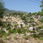 Houses on mountainside Houses on mountainside