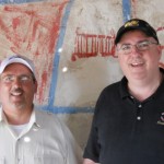 Pastor Mark & Sean in voodoo temple Pastor Mark & Sean in voodoo temple