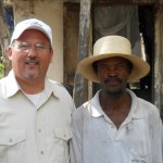 Pastor Mark & voodoo priest Pastor Mark & voodoo priest