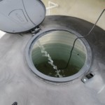 Pump filling mission house cistern
