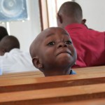 Little boy in church Little boy in church