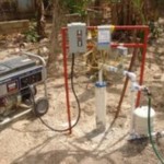 Pumping water
