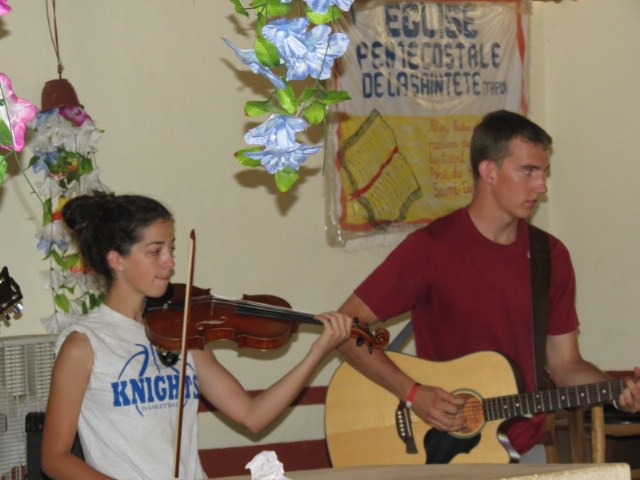 Kristen & Ryan playing for Palto Church