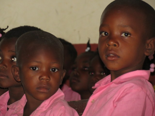 Kids in Palto church