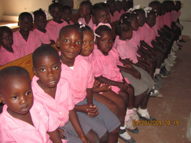 Pre-school children at Lone Baptist Church