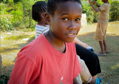 young Haitian boy
